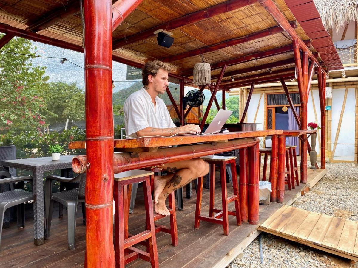 Rincón del Mar Palomino Acomodação com café da manhã Exterior foto